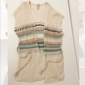 Boho knitted kimono/cardigan